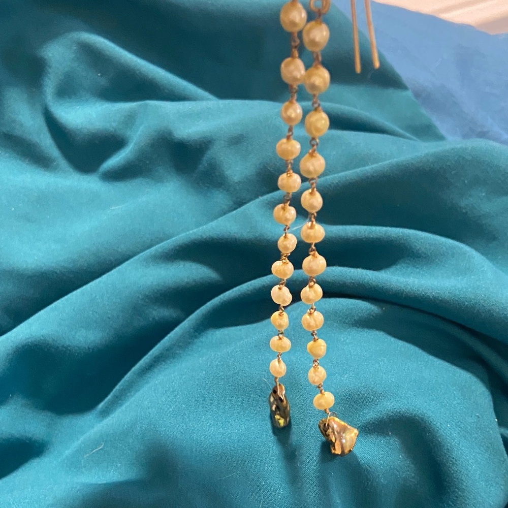 Elegant handmade genuine pearl Earrings